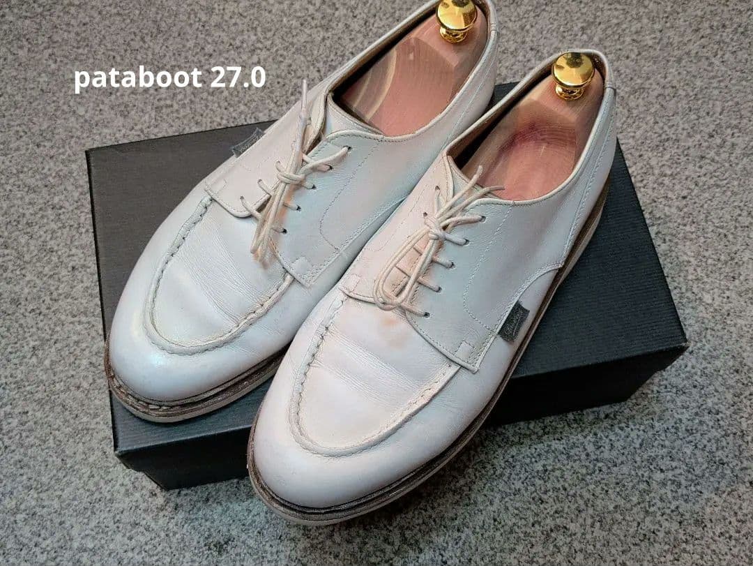 【最終価格】paraboot パラブーツ シャンボード 8.5 ホワイト