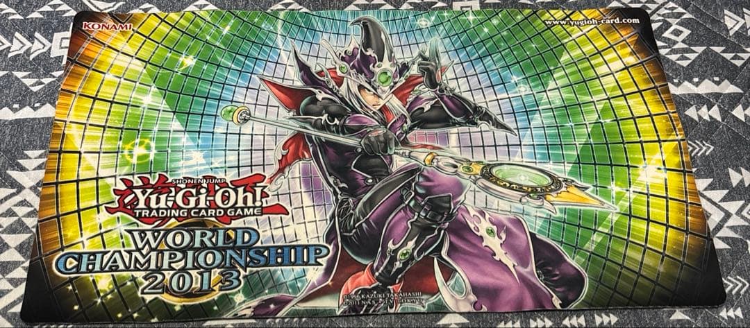 遊戯王 WCS2013 伝説の闇の魔導師 プレイマット