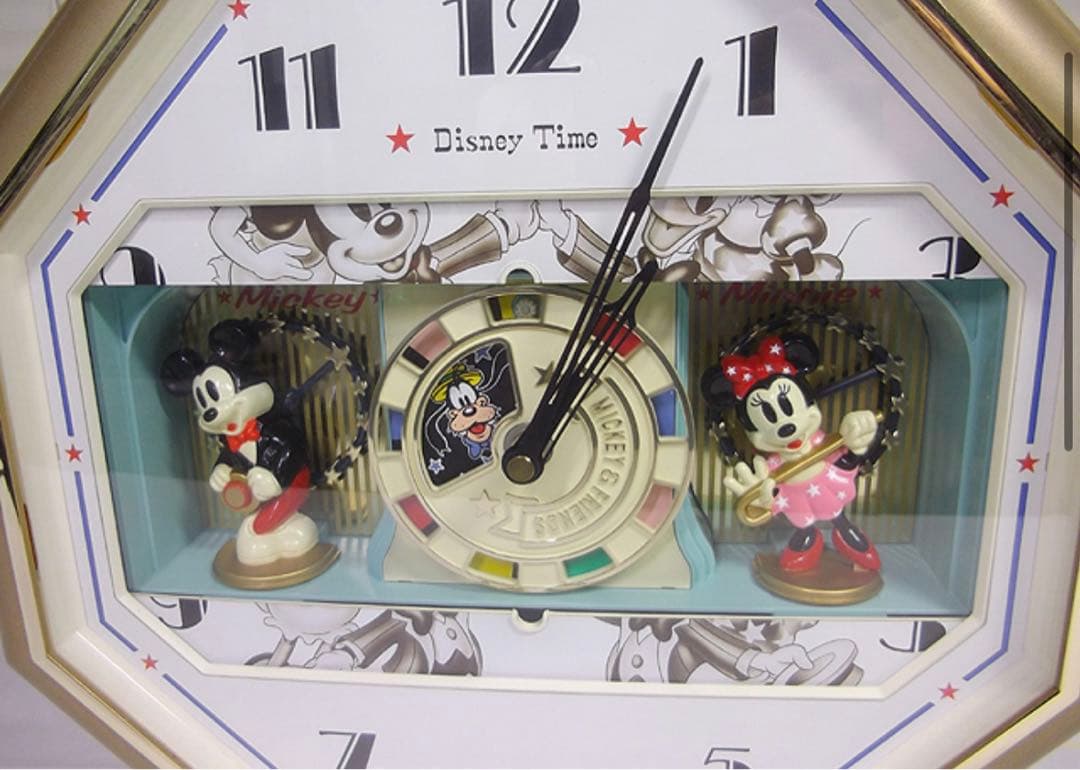 【希少品美品】SEIKO Disney セイコーディズニー からくり時計