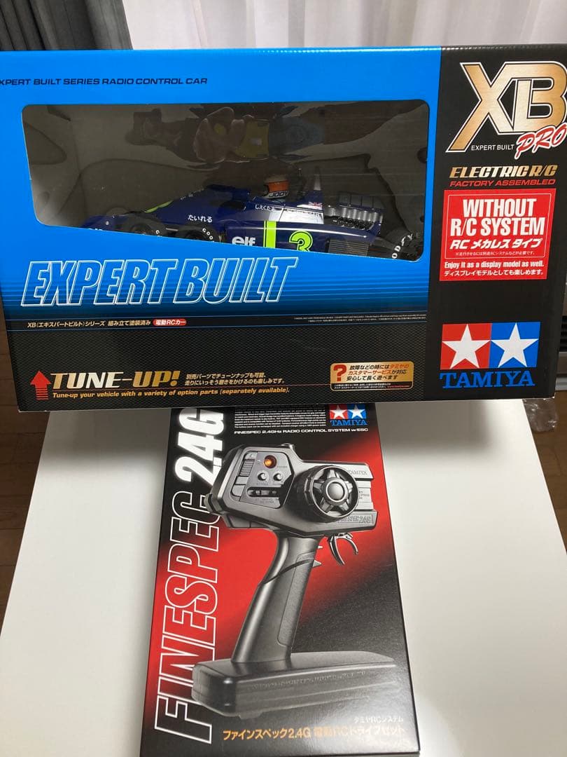 タミヤRC特別企画商品 1/10 XBタイレルP34+プロポ+バッテリー+充電器