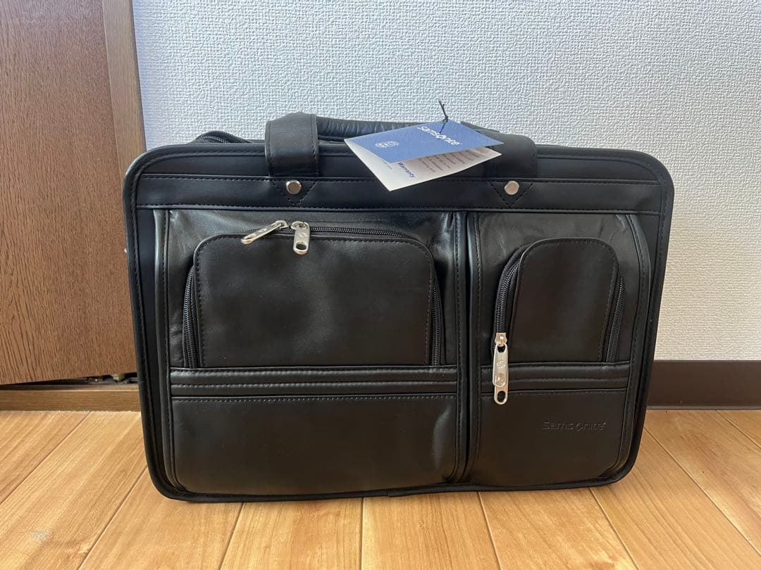 ブラック ビジネスバッグ A4サイズ対応