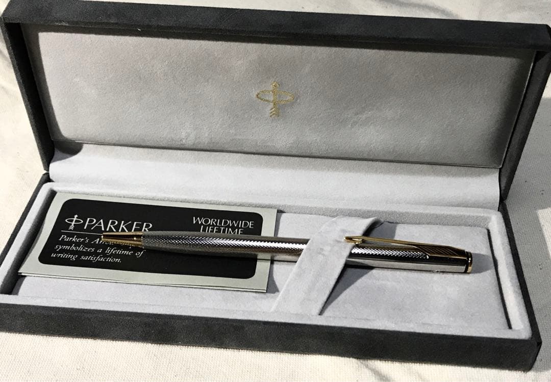 パーカー ボールペン PARKER インシグニア シルバーグレンドルジュ 廃盤