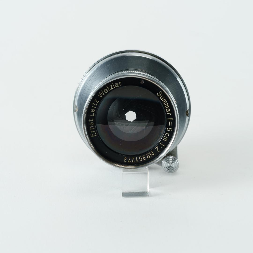 良品！虹の出る癖玉！Leica Summar 50mm f2 オールドレンズ