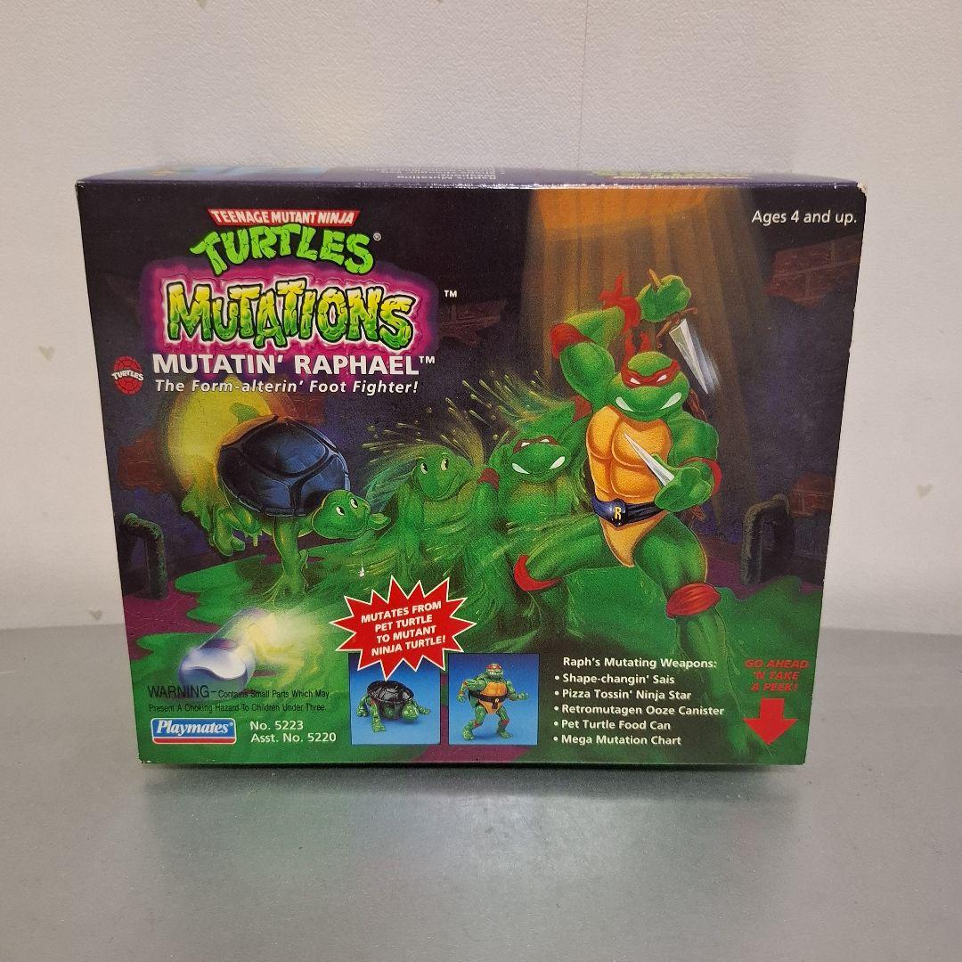 ミュータントタートルズ ラファエロ タカラ playmates フィギュア