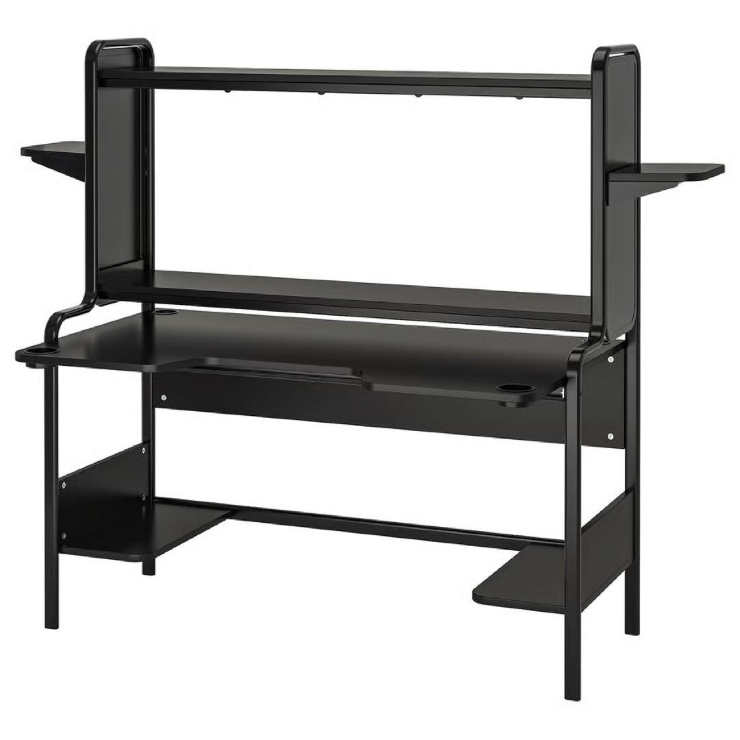 IKEA FREDDE ゲーミングデスク黒140x74x146 横浜市引取限定