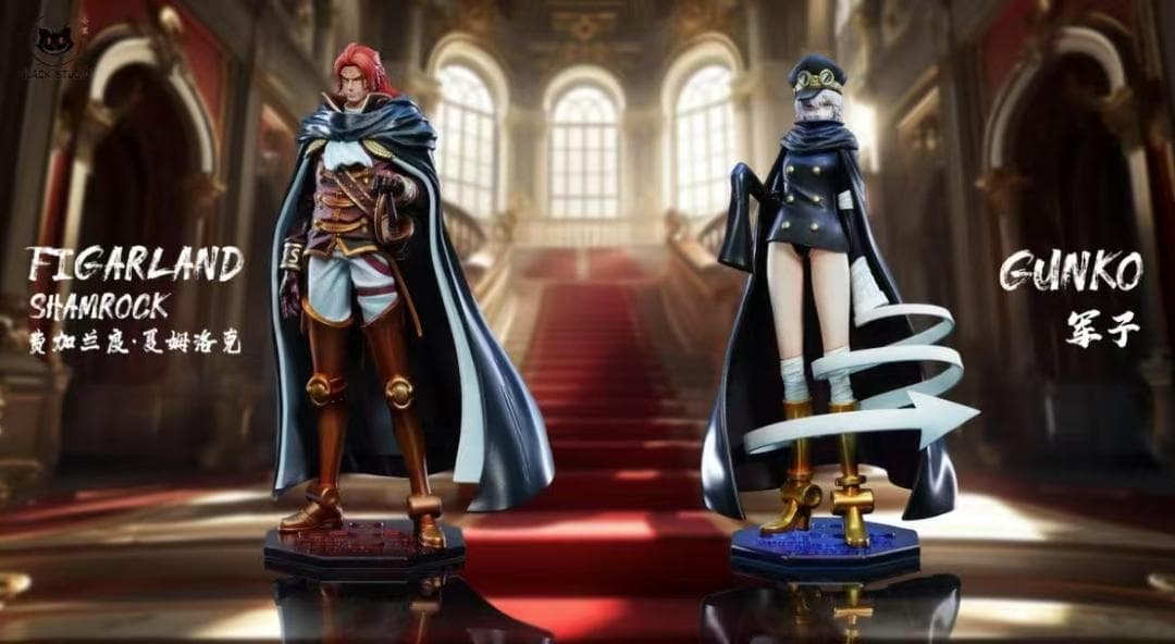 ワンピース Black 軍子 ガレージキット ガレキ スタチュー フィギュア