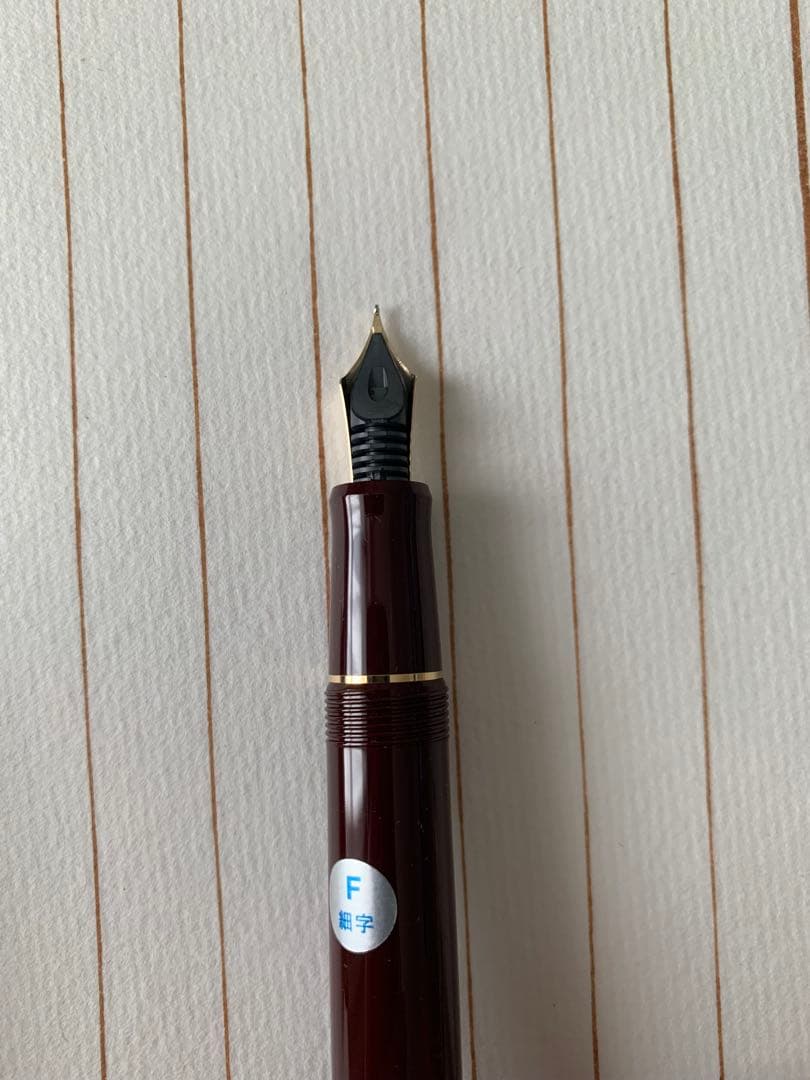 PILOT（パイロット） カスタム 万年筆 14K ボルドー