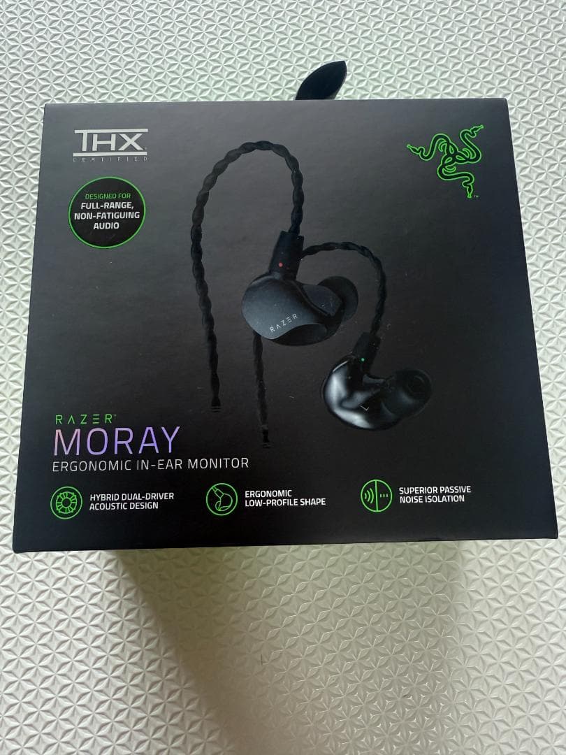 【新品未開封】Razer レイザー Moray ゲーミングイヤホン