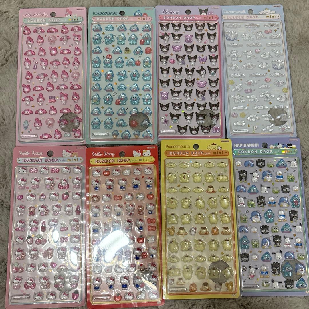 【正規品】サンリオ　ボンボンドロップミニ　8種セット