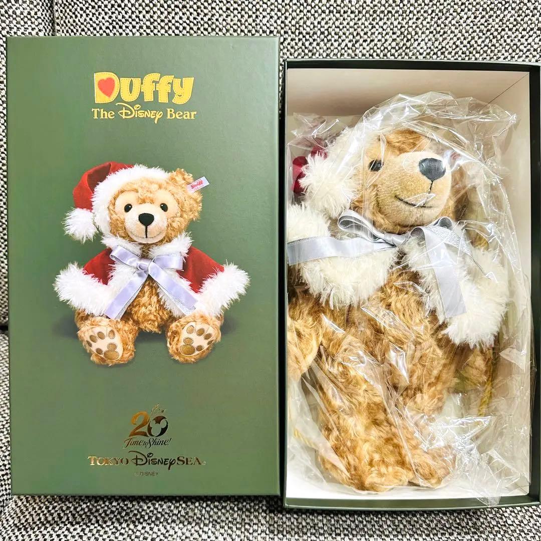 【限定品】シュタイフ ダッフィー 白タグ 箱付 クリスマス テディベア