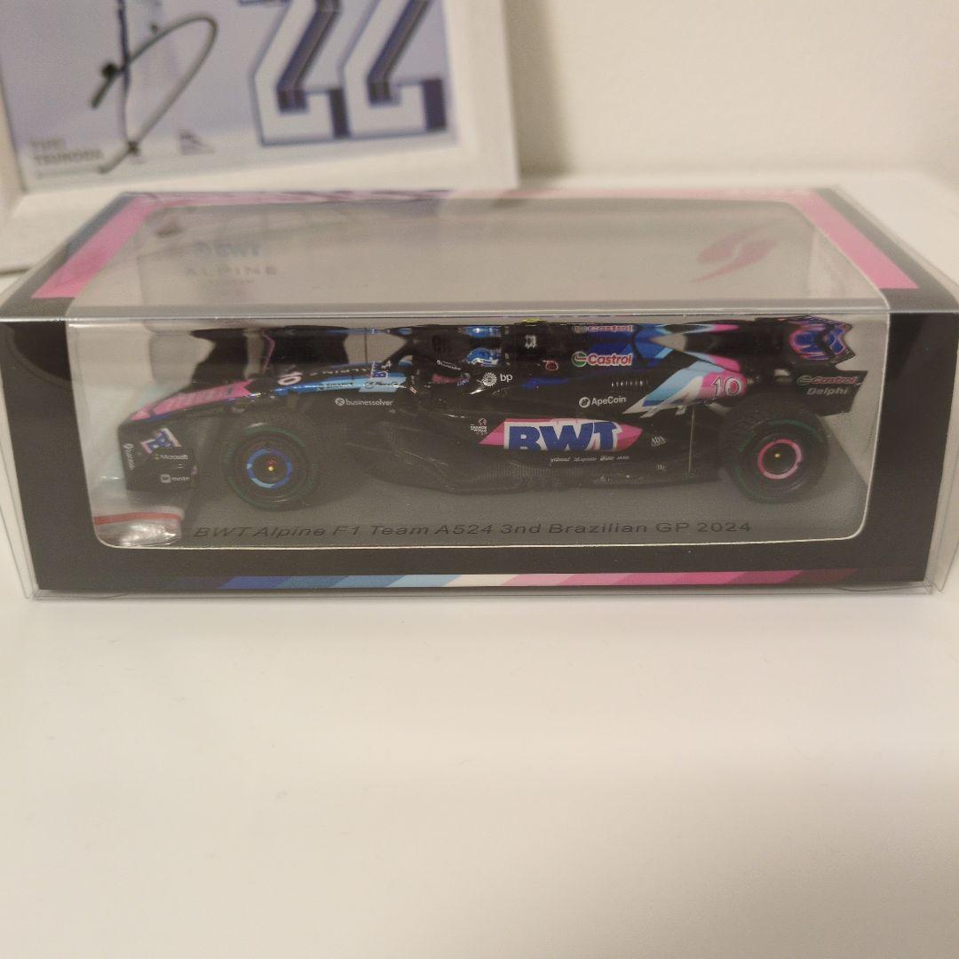 スパーク 1/43 アルピーヌA524 ブラジルGP P.ガスリー