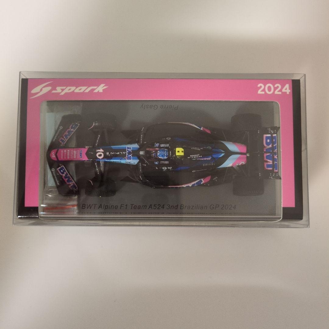 スパーク 1/43 アルピーヌA524 ブラジルGP P.ガスリー