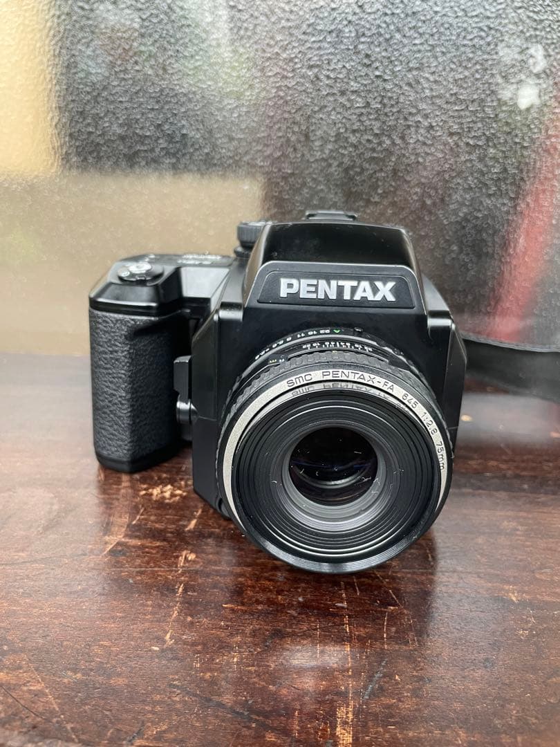 フィルムカメラ PENTAX 645N + SMC FA 645 75mm F2.8
