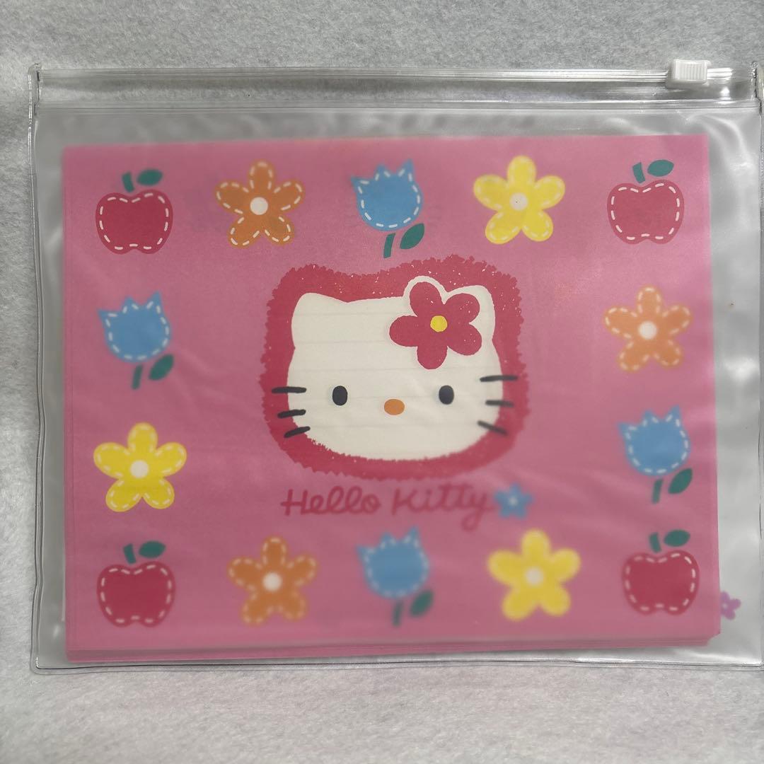 ハローキティ　キティちゃん　グッズ　レターセット　シール　メモ帳　平成　レトロ