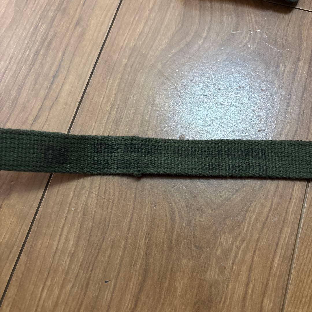 60s デッドストック　米軍実物　M56 フィールドパック ストラップ6個セット