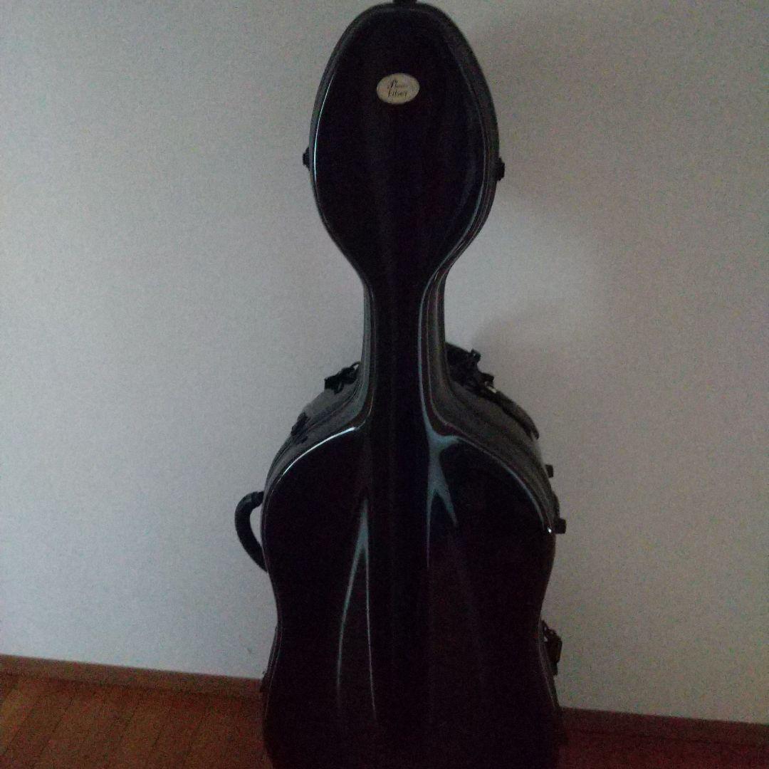 チェロ ハードケース 色ブラック4/4 東洋プリュームファイバー