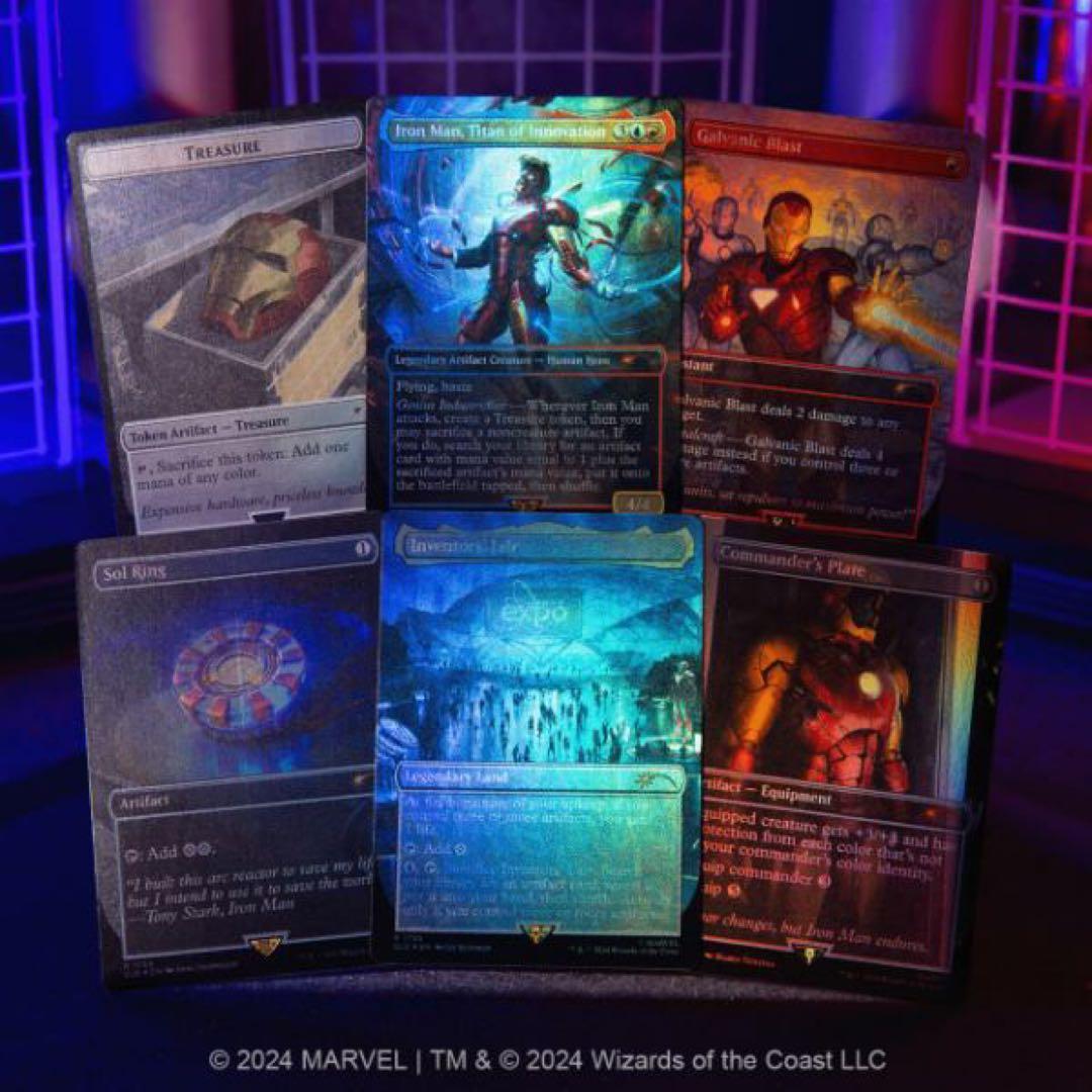 MTG 【Foil】Marvel's Iron Man １箱
