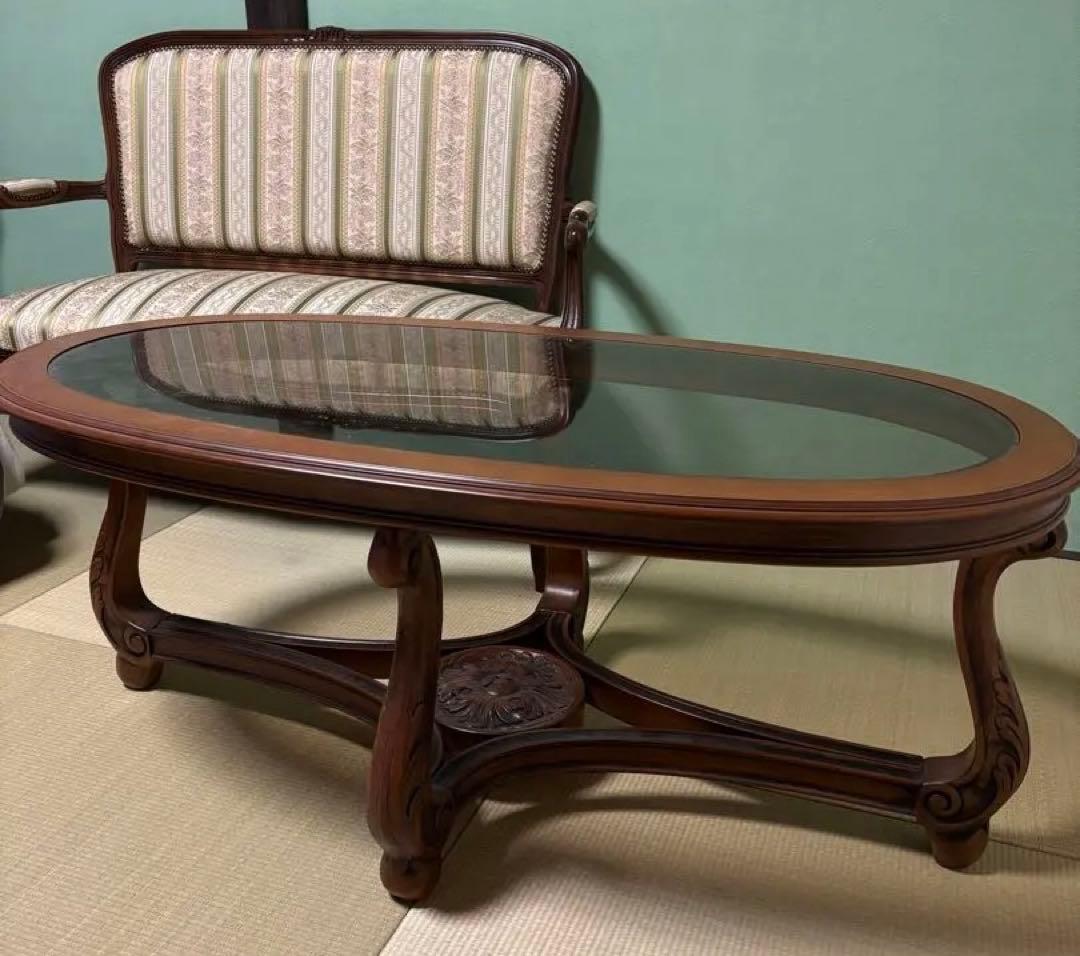 アンティーク　ローテーブル