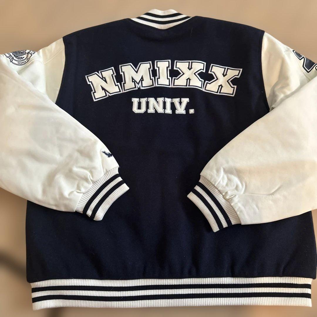NMIXX スタジャン ネイビー