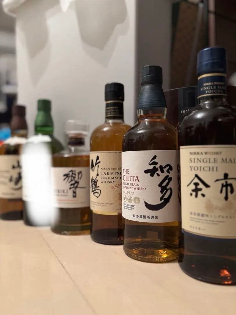 赤字覚悟というかあかじ！即発送！ニッカウヰスキー 余市・竹鶴・知多山﨑響5本