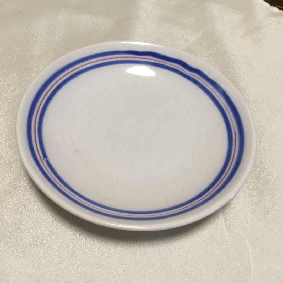 オランダ　デルフト　輪線小皿