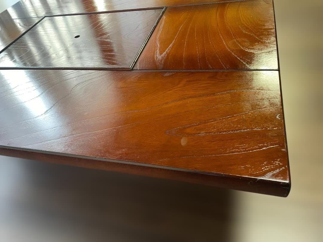 関西火鉢座卓 　囲炉裏 家具 ダイニングテーブル 炉端 収納付　12c110