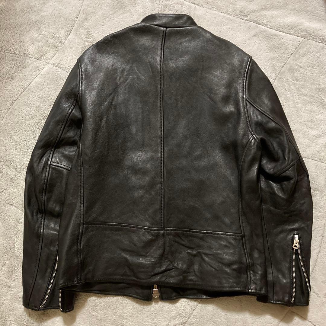 希少・美品　schott　レザージャケット シングルライダース 羊革