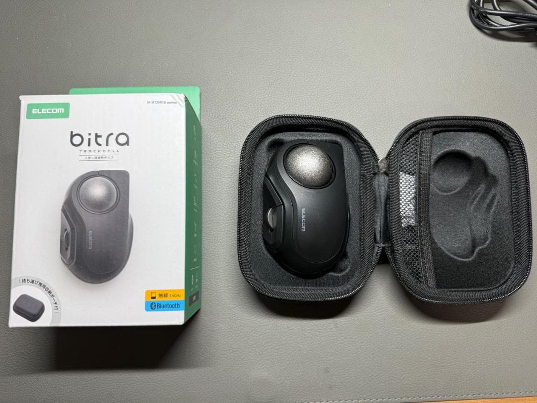 エレコム bitra トラックボールマウス M-MT2MRSBK