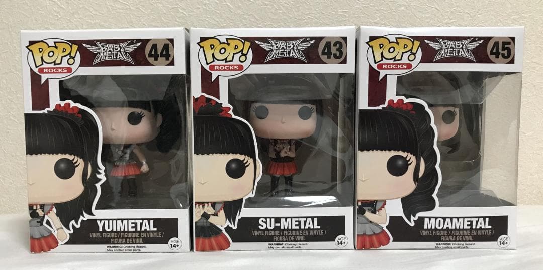 FUNKO POP! ROCKS「BABYL」3体セット　ベビメタ