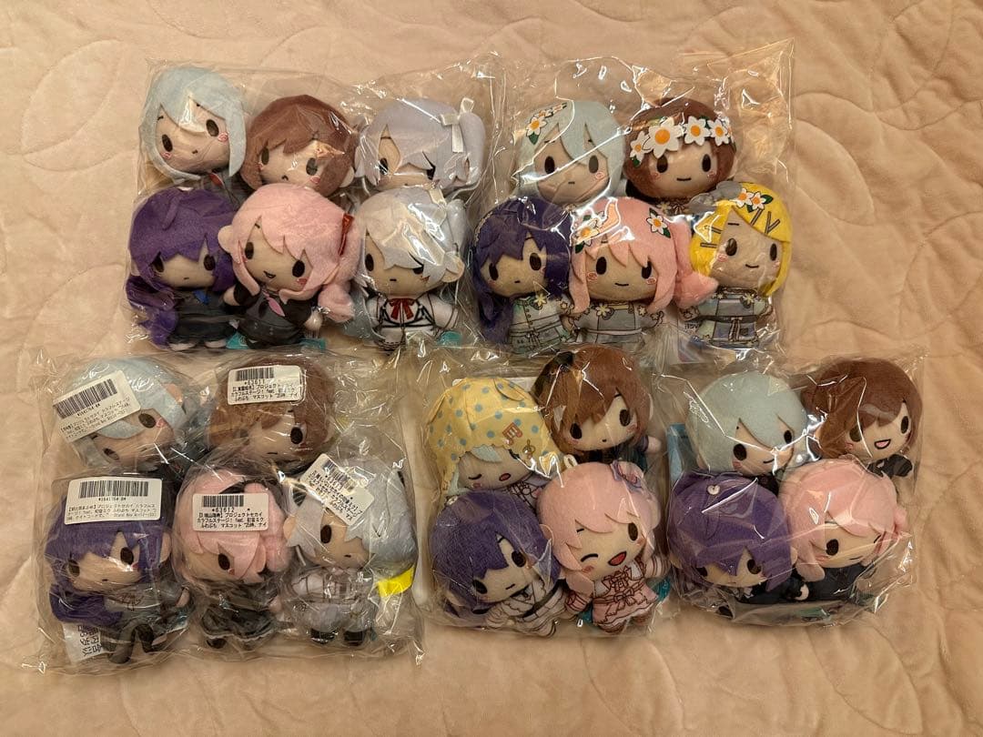 プロセカ ふわぷち マスコット 25時、ナイトコードで。 ニーゴ セット