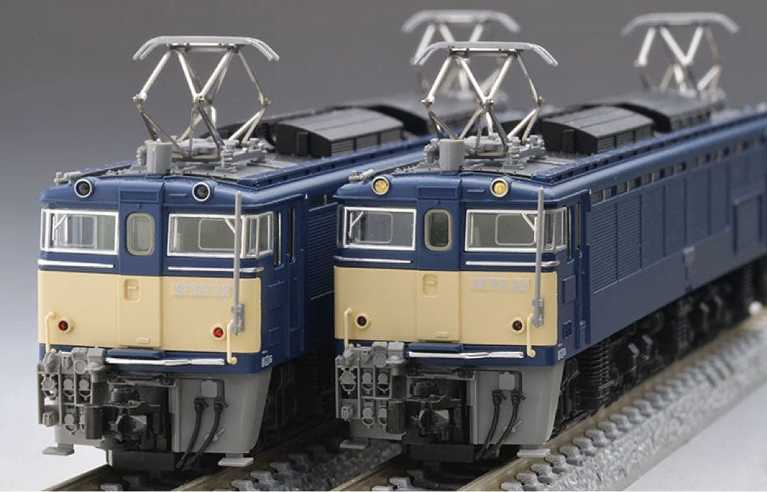 TOMIX 98151 JR EF63形電気機関車（3次形・青色）セット