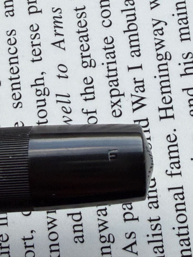 Y*り様 montblanc モンブラン　102g セーフティ式万年筆