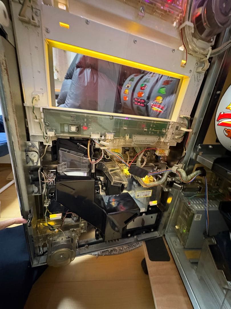 パチスロ実機 ゴーゴージャグラー 5号機 不要機付き