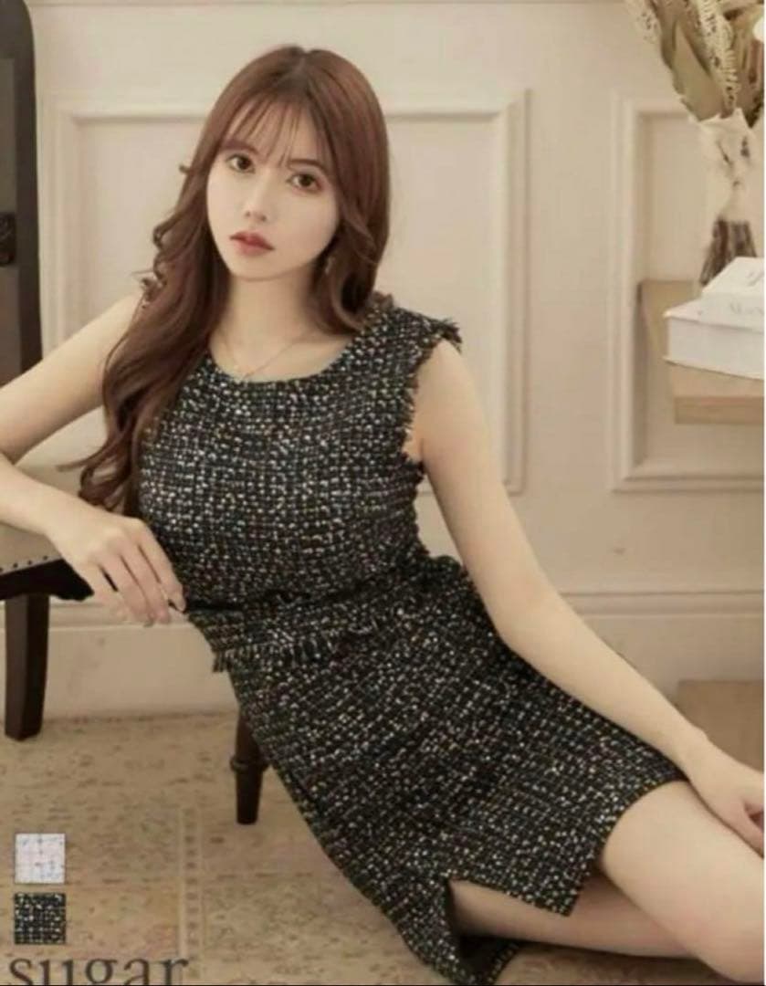 sugar ツイードドレス