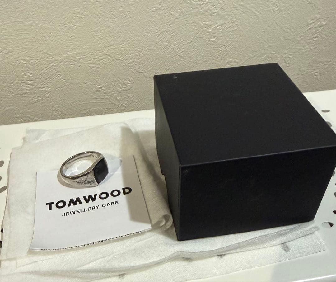 【TOM WOOD(トムウッド)】 Kay Larvikite リング g60