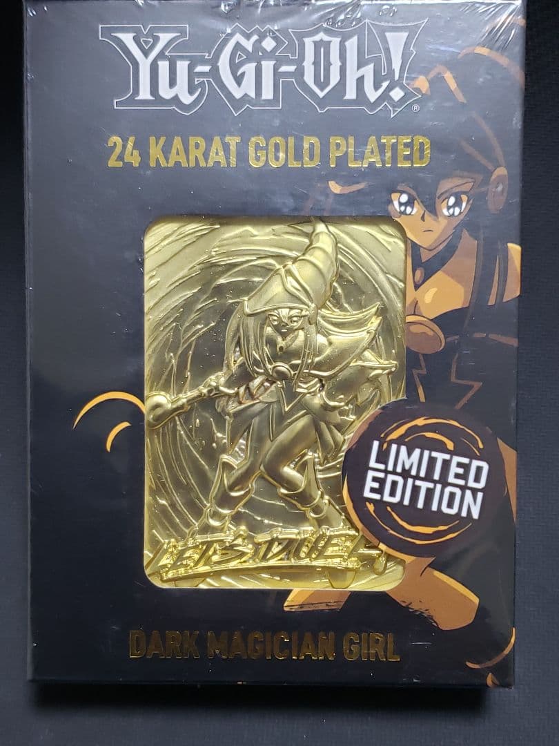 【限定品】遊戯王　ブラックマジシャンガール　24金luカード