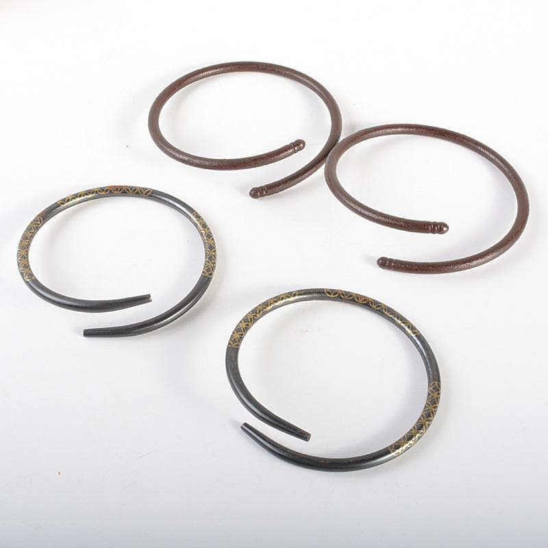 marie　木村清五郎田中敏孝名越弥五郎釜鐶釻共箱　4点V　6275