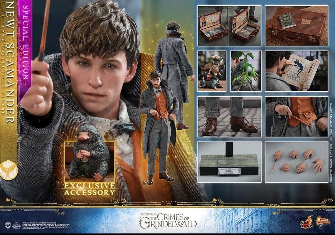 ホットトイズのファンタスティック・ビースト ニュート・スキャマンダー サピ限定版