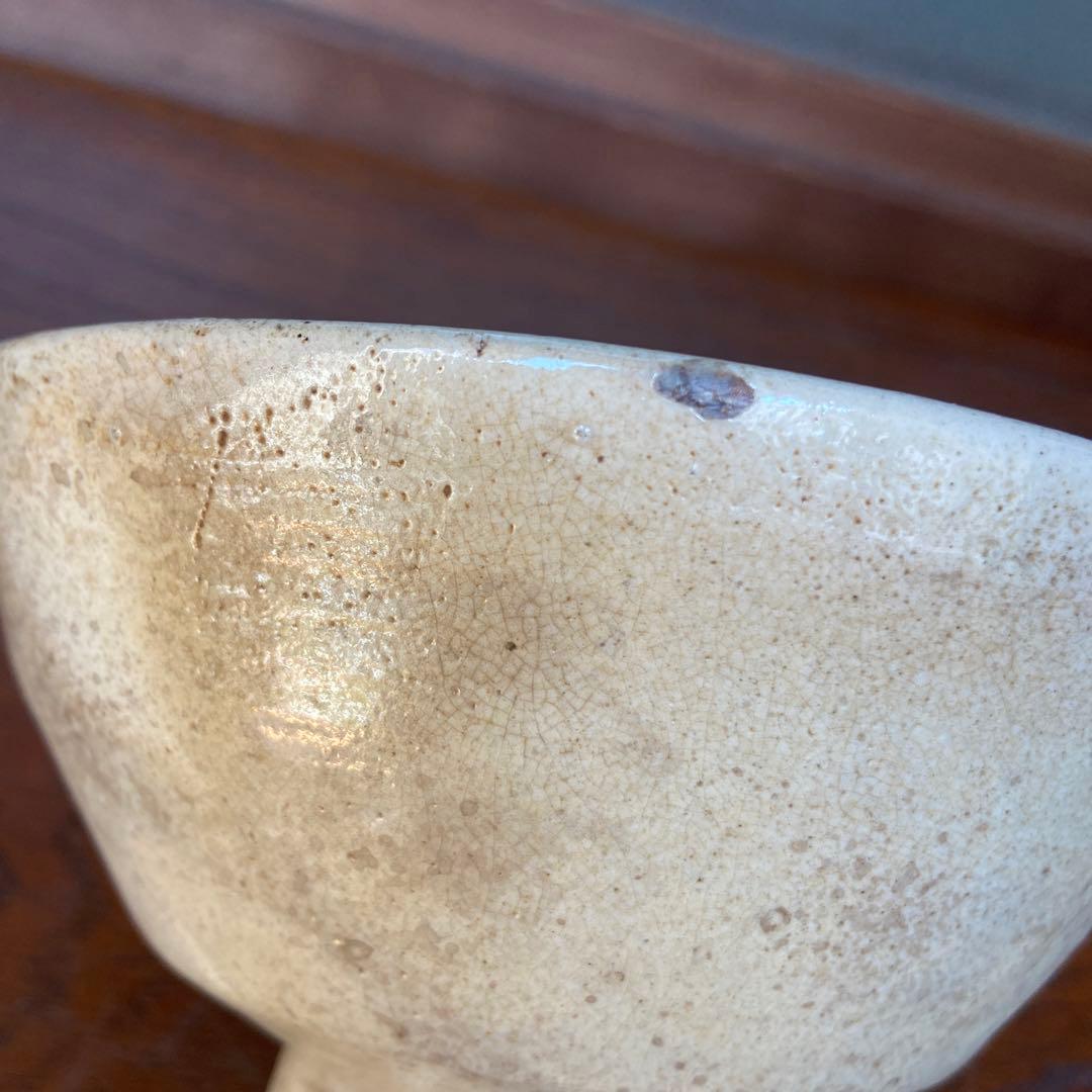 高麗粉引茶碗
