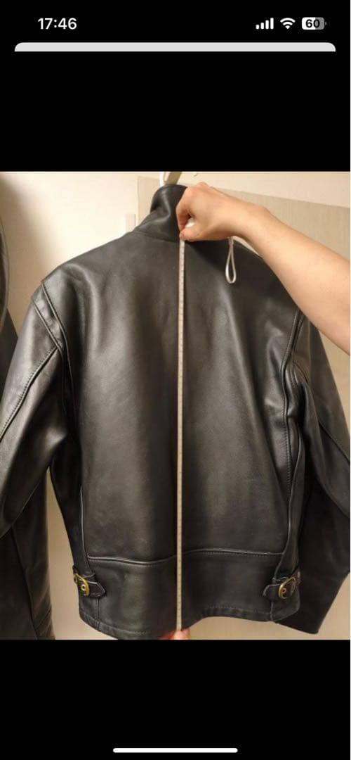 【裏ボア付き】SCHOTT 革ジャン 38 AT101