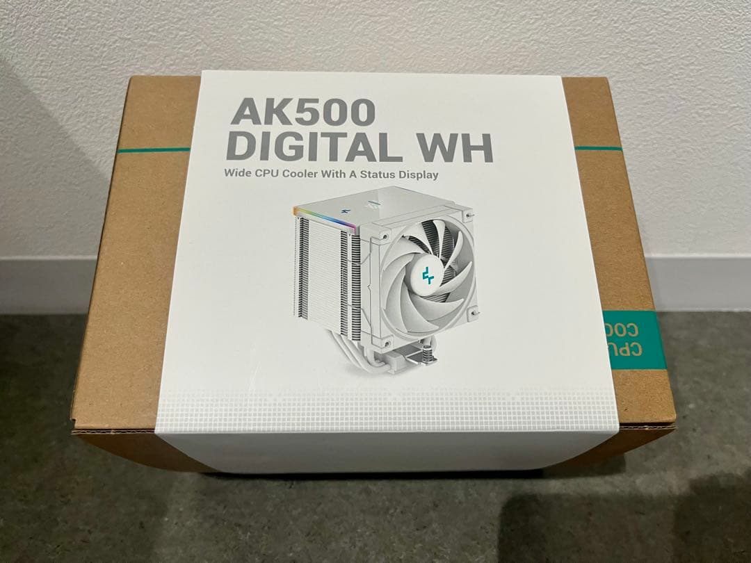 DEEPCOOL AK500 DIGITAL WH CPUクーラー