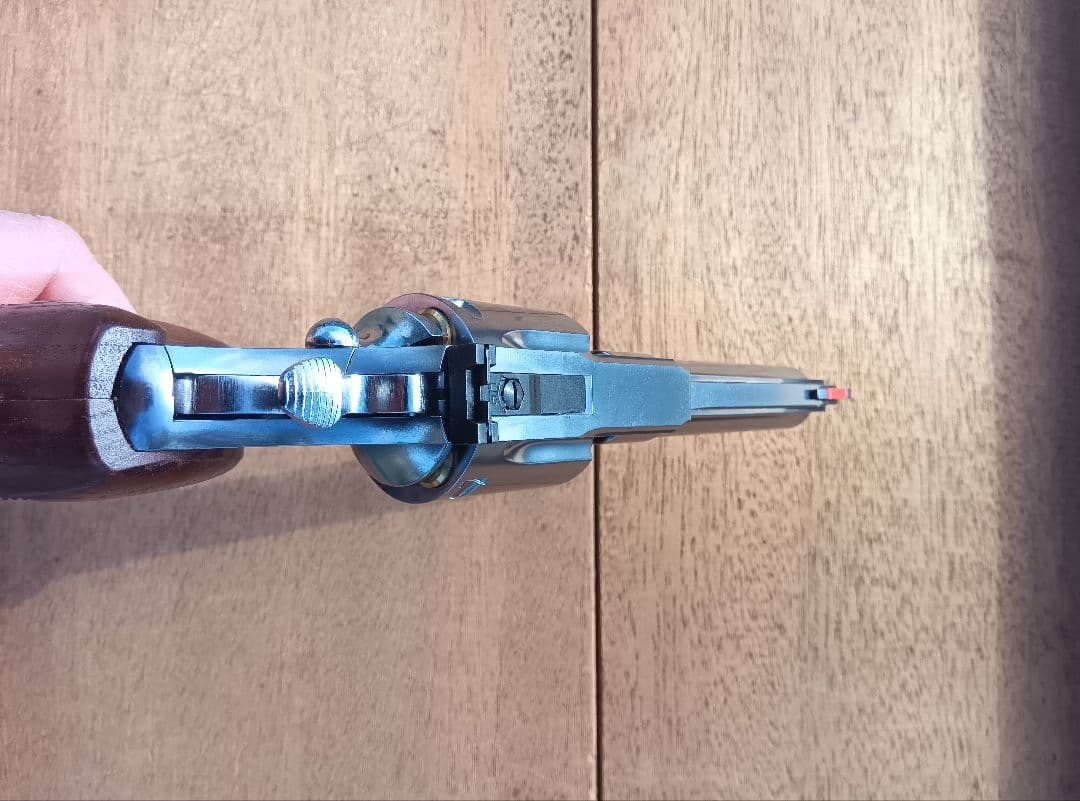 マルシン コルト アナコンダ ４インチ シルバーABS 木製グリップ