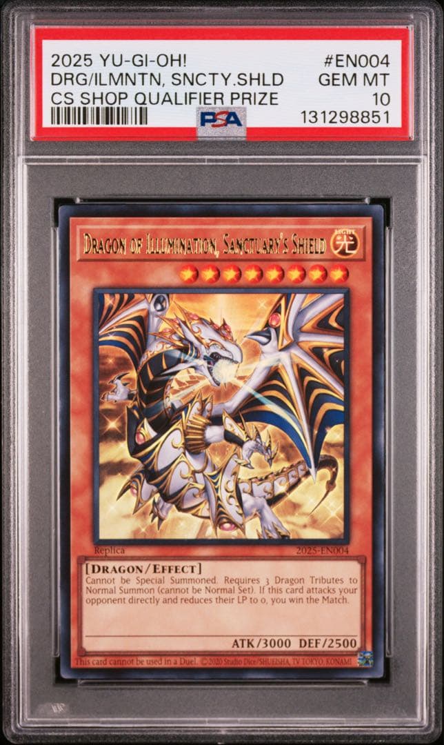 【POP100枚のみ】PSA10 Dragon of Illumination