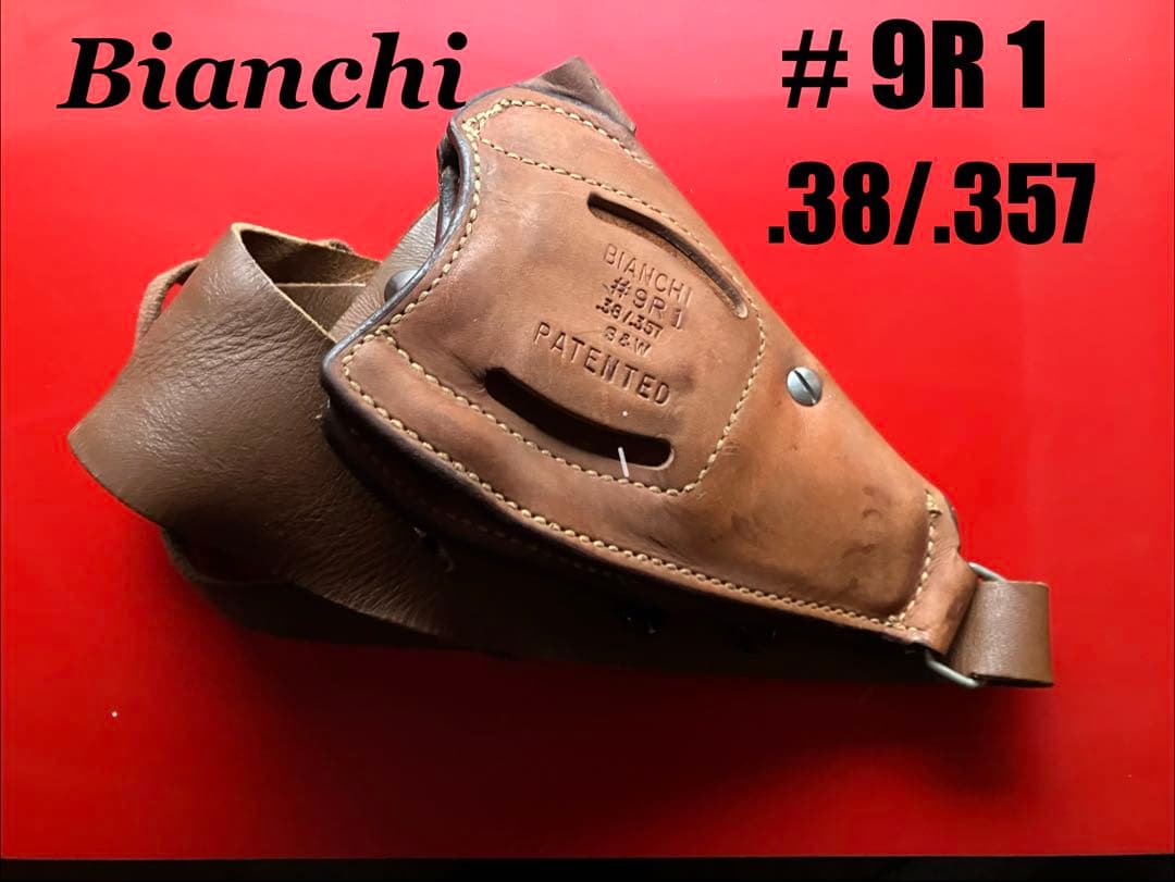 Bianchiショルダーホルスター 9R 1 .38/.357S&W/COLT