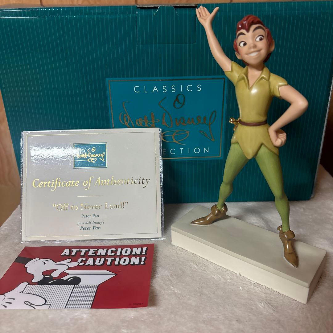 ディズニー　WDCC ピーターパン　クラシックコレクション　未使用