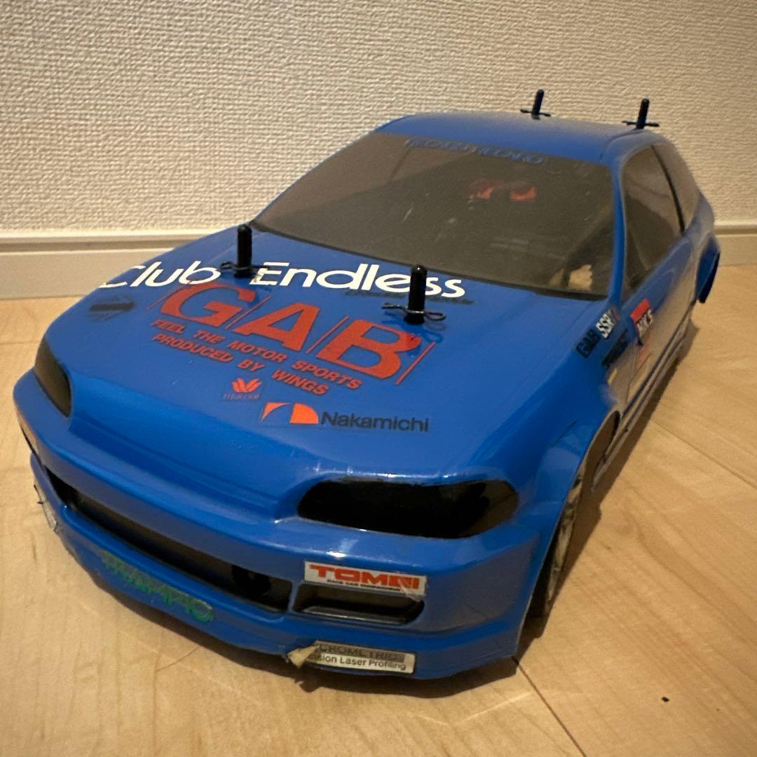 タミヤ　FF01 シビックEG6ボディ付き