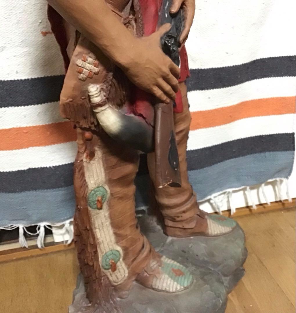 ネイティブアメリカン インディアン像