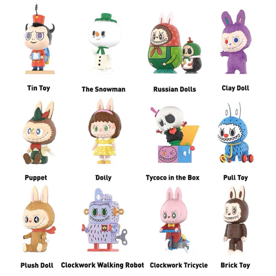 Pop Mart Labubu The Monsters Toys 12体セット