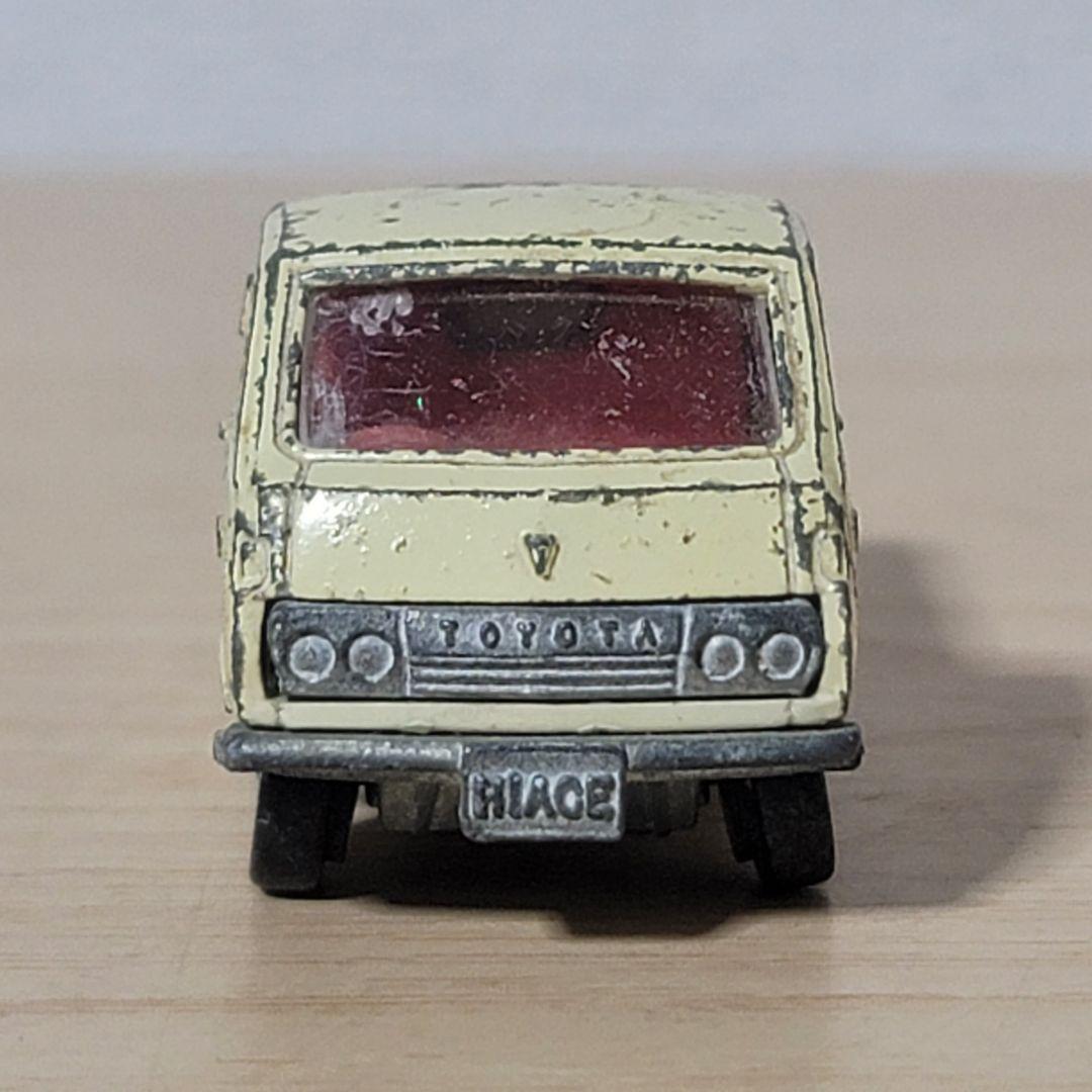 黒箱トミカ トヨタ ハイエース トラック 1Eホイール 日本製 ジャンク品