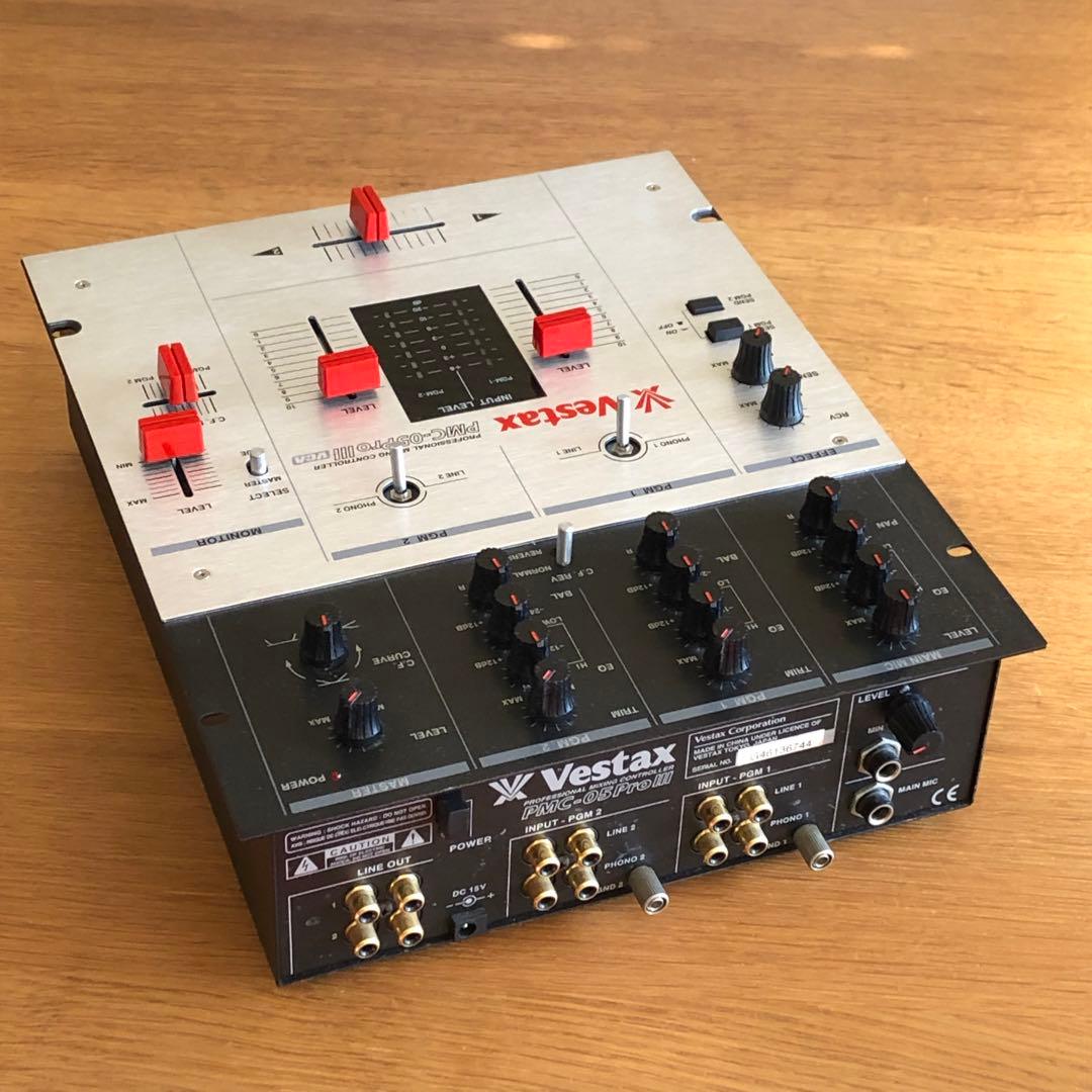 Vestax PMC-05 Pro III DJミキサー メンテ済み中古